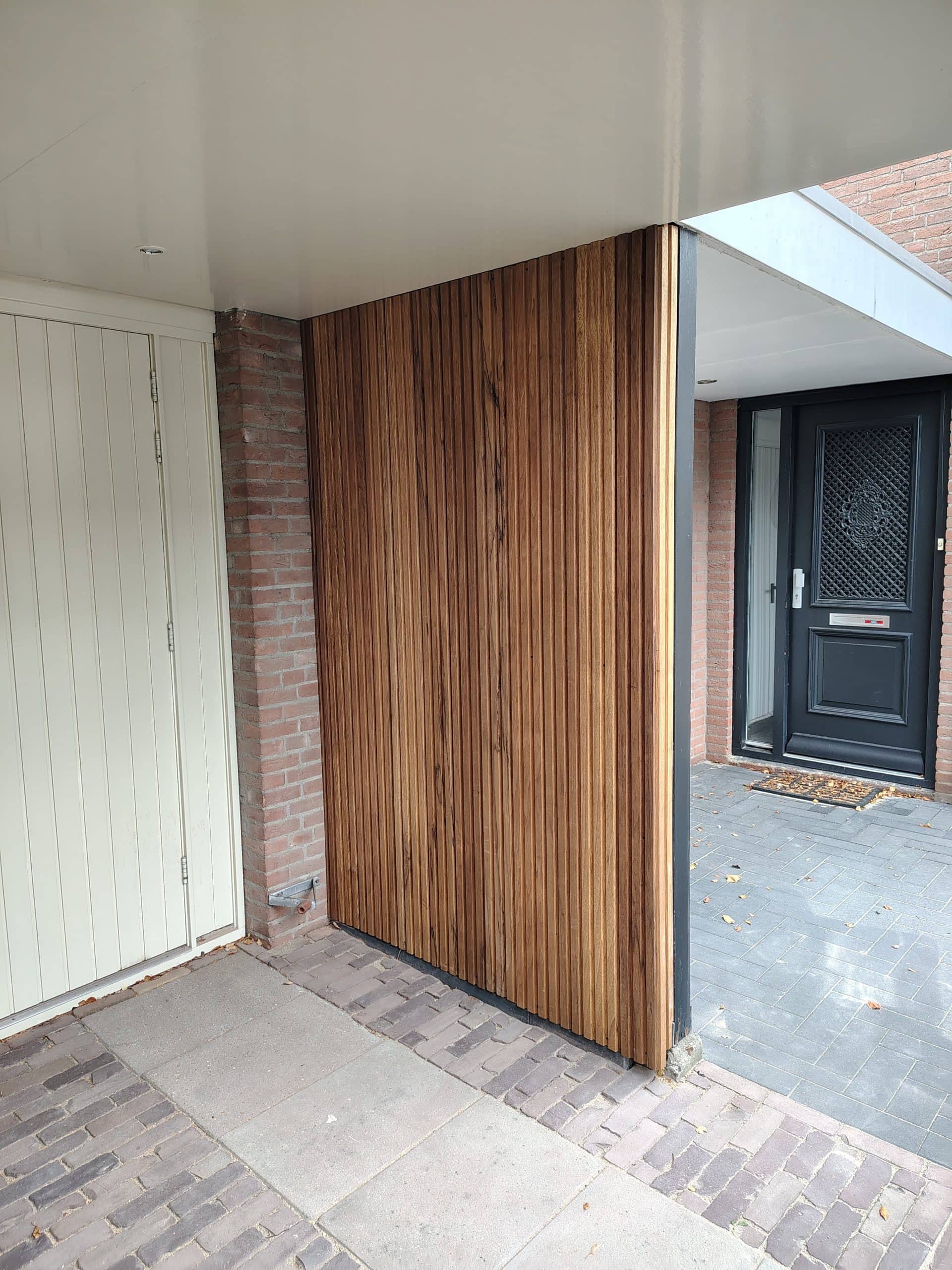 Houten roomdivider