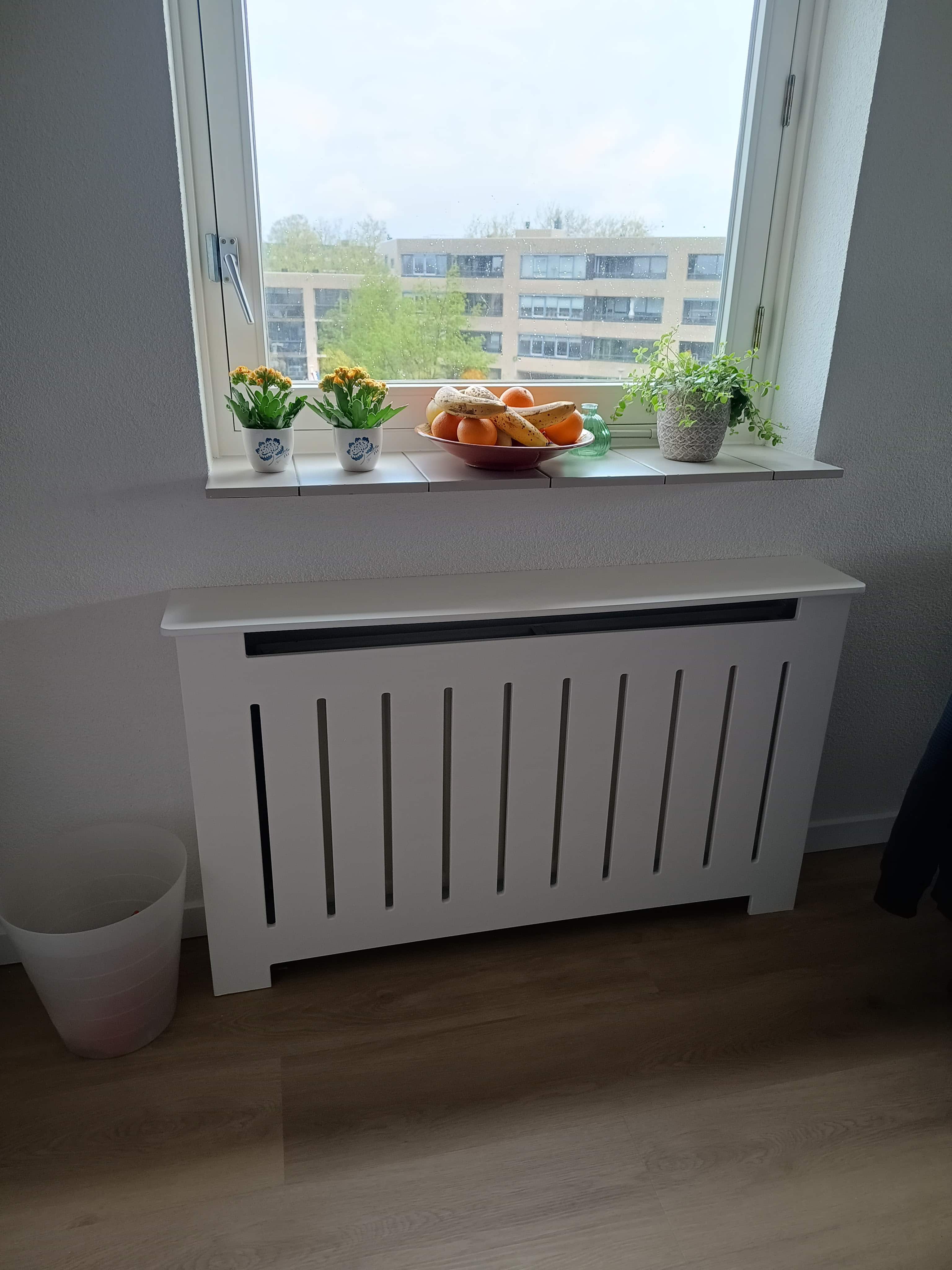 Maatwerk radiatorombouw van Huizershout
