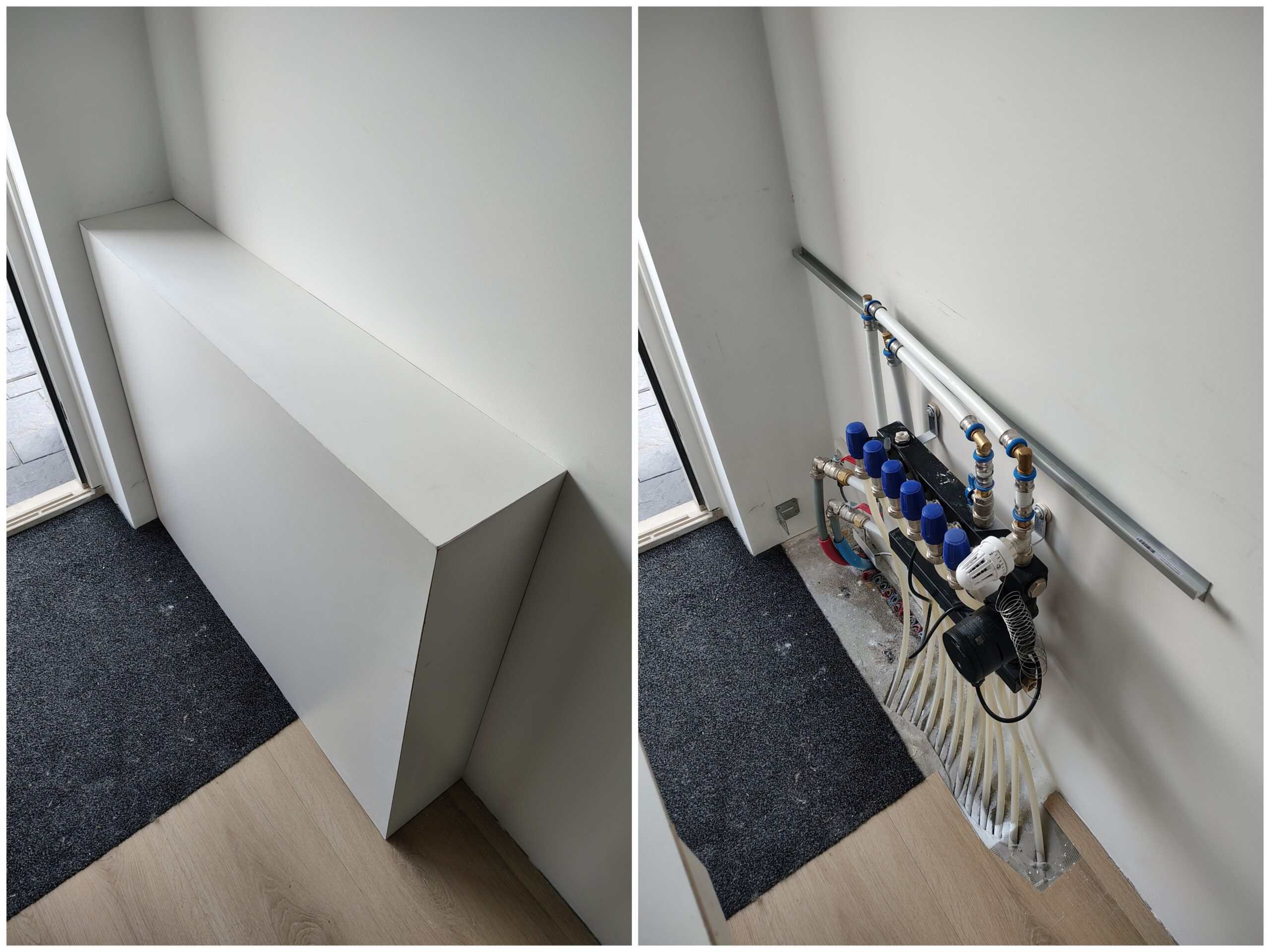 Koof voor vloerverwarmingsverdeler